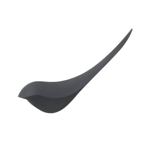 アッシュコンセプト＋d バーディーペーパーナイフ ブラック デスク周り用品 メモスタンド クリップ