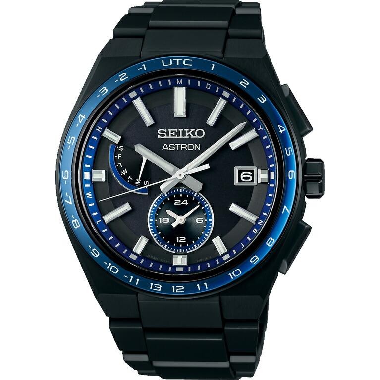 セイコー SEIKO アストロン SBXY041 ネクスター ワールドタイム  ソーラー電波 ブラック 大谷翔平 着用モデル メンズ 腕時計