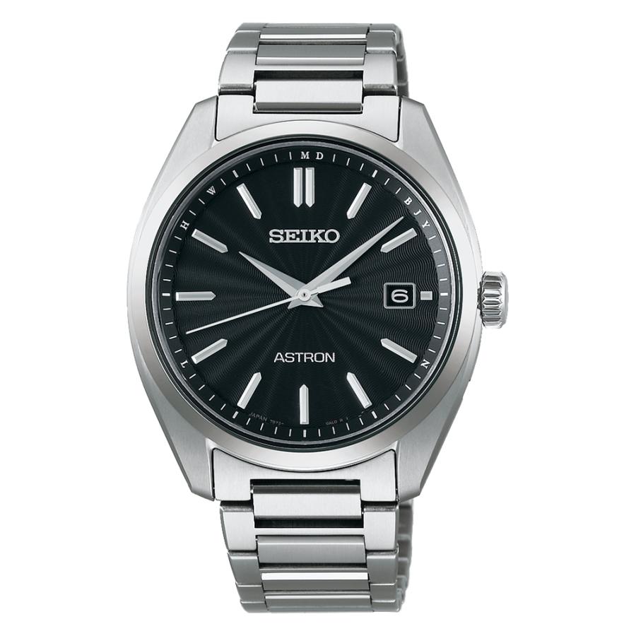 セイコー SEIKO アストロン SBXY033 チタン ソーラー電波 ブラック メンズ 腕時計