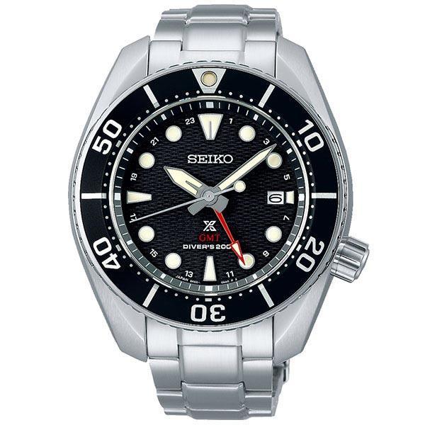 セイコー SEIKO プロスペックス SBPK003 スモウ ソーラー GMT ダイバーズ ブラック メンズ 腕時計