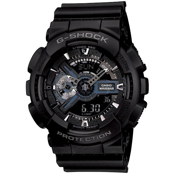 カシオ CASIO Ｇ－ＳＨＯＣＫ GA110-1BJF ブラック アナデジ ベーシック メンズ 腕時計