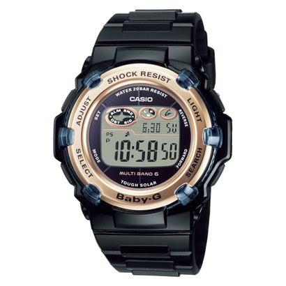 カシオ CASIO ＢＡＢＹ－Ｇ BGR-3003U-1JF ベビージー 電波ソーラー デジタル ブラック レディース 腕時計