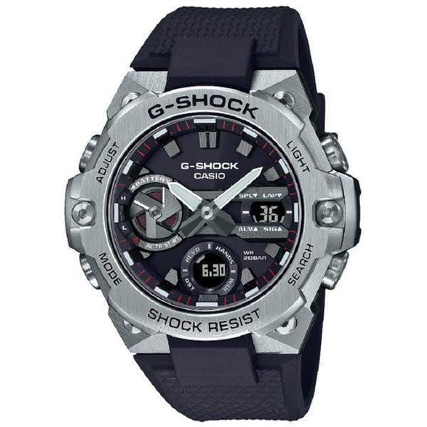 カシオ CASIO Ｇ－ＳＨＯＣＫ GST-B400-1AJF ソーラー Bluetooth アナログ デジタル 樹脂バンド 薄型 メンズ 腕時計