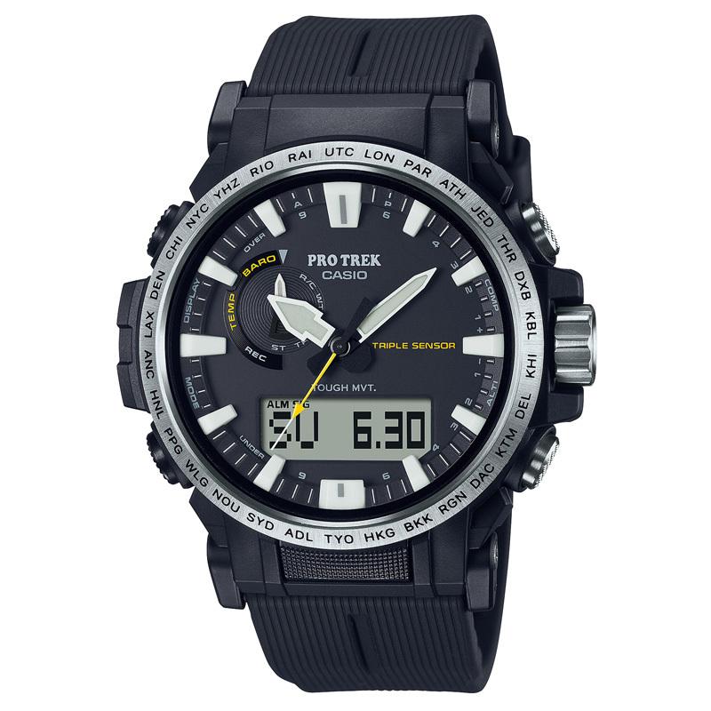 カシオ CASIO Ｇ－ＳＨＯＣＫ PRW-61-1AJF プロトレック クライマーライン 電波ソーラー バイオマスプラスチック メンズ 腕時計