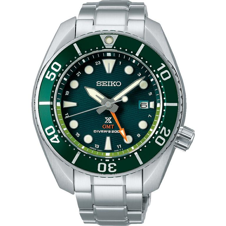 セイコー SEIKO プロスペックス SBPK001 スモウ ソーラー GMT ダイバーズ グリーン メンズ 腕時計