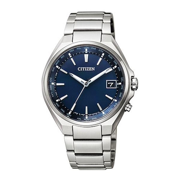 シチズン CITIZEN アテッサ CB1120-50L エコドライブ ソーラー電波 ブルー メンズ 腕時計