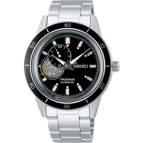 セイコー SEIKO メカニカル SARY191 プレザージュ セミスケルトン 自動巻き 機械式 メンズ 腕時計