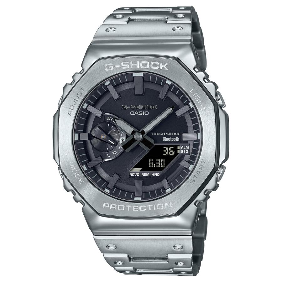 カシオ CASIO Ｇ－ＳＨＯＣＫ GM-B2100D-1AJF ソーラー ジーショック フルメタル シルバー メンズ 腕時計