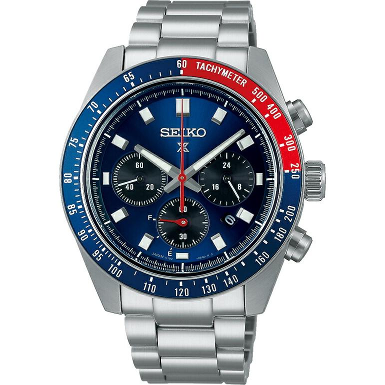セイコー SEIKO プロスペックス SBDL097 スピードタイマー ソーラー メタル ペプシ メンズ  腕時計