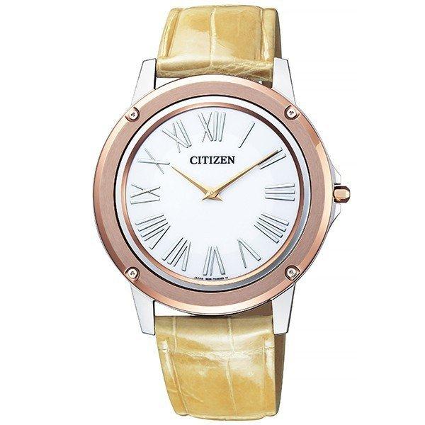 CITIZEN シチズン  エコ・ドライブ ワン Eco-Drive One EG9004-18A エコドライブ 極薄ケース 光発電 革バンドレディース 腕時計