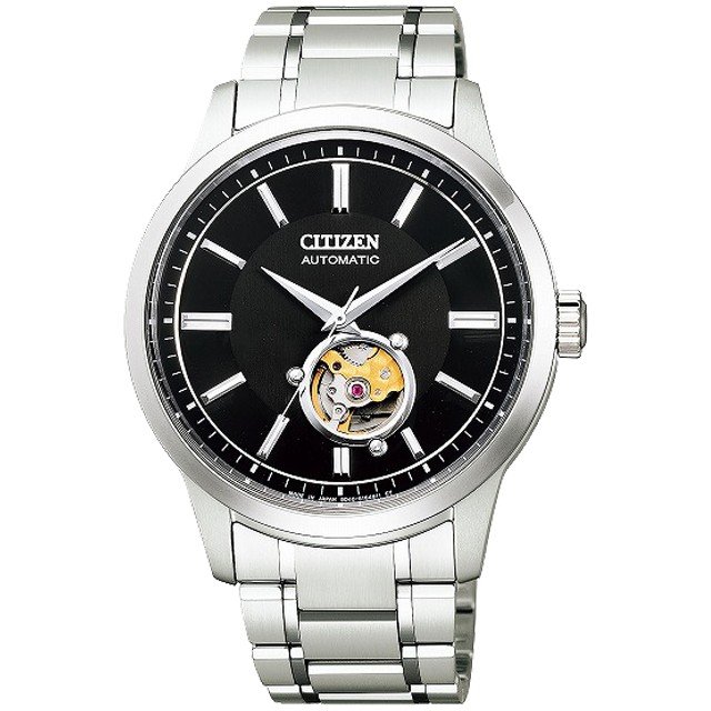 CITIZEN シチズン メカニカル NB4020-96E ラシカルライン オープンハート 自動巻き 手巻き付き メンズ 腕時計