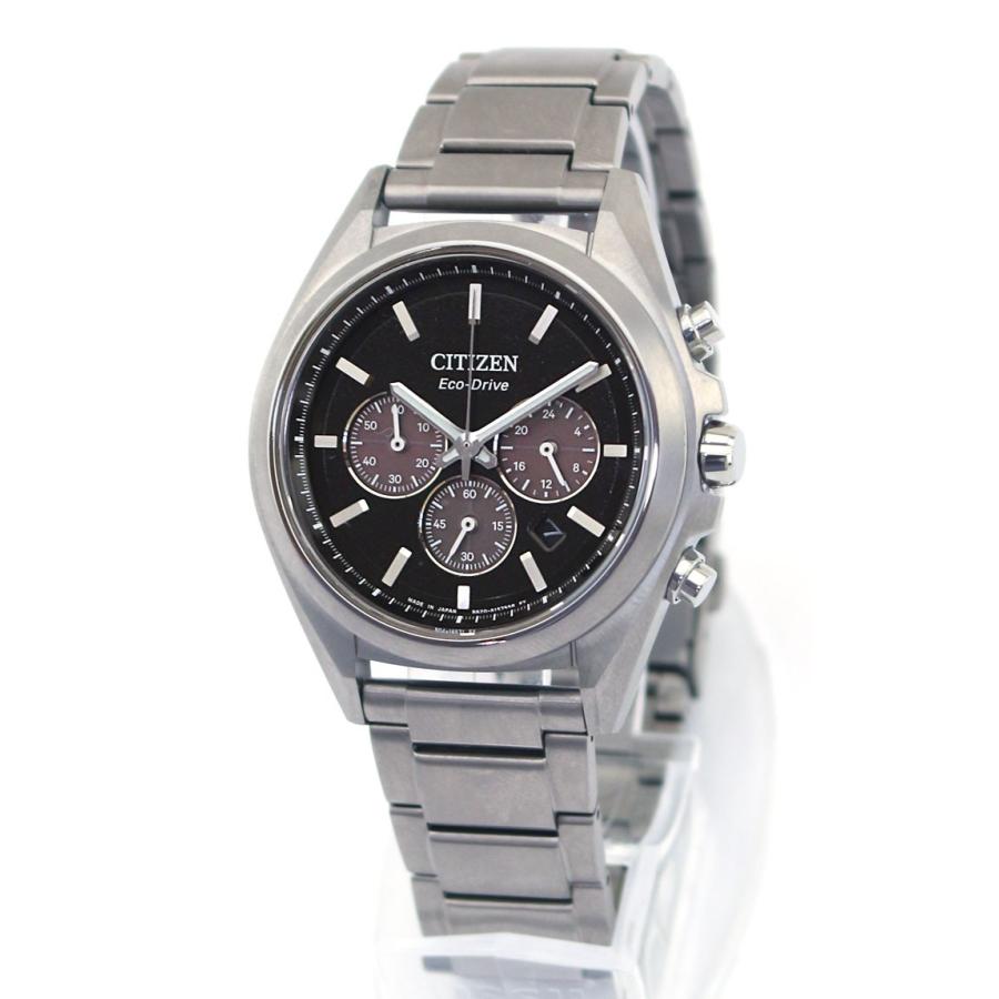 CITIZEN シチズン アテッサ CA4390-55E エコドライブ チタン 防水性 ブラック CITIZEN ATTESA メンズ 腕時計