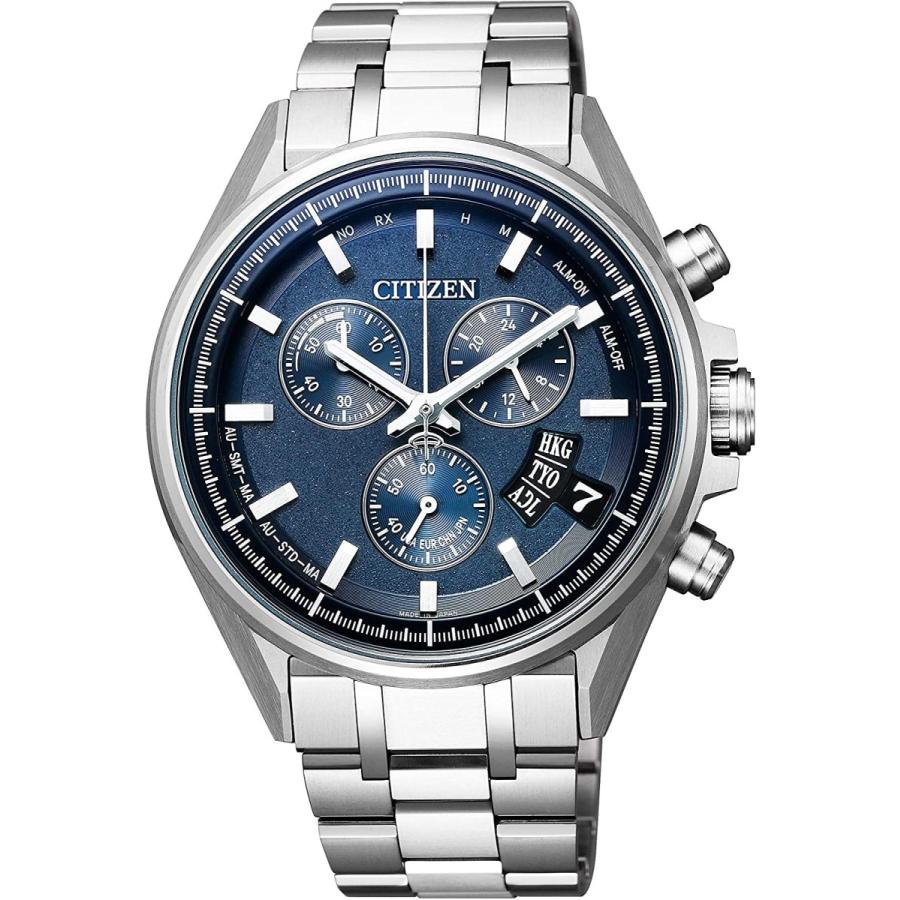 CITIZEN シチズン アテッサ BY0140-57L  腕時計 メンズ エコドライブ電波 ワールドタイム 都市選択ダイレクトフライト スーパーチタニウム