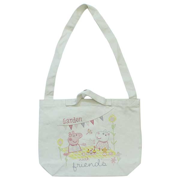 ペッパピッグ peppapig トートバッグ ショルダータイプ Garden