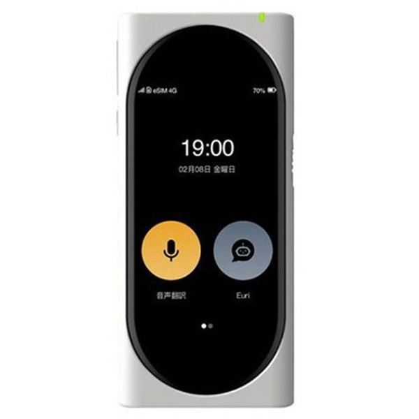 Langogo ランゴーゴー ホワイト Genesis White WiFiルーター+eSIM 付きAI翻訳機