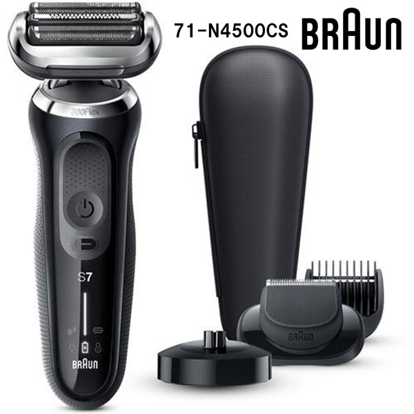 ブラウン Braun メンズ 電気シェーバー シリーズ7 ノワールブラック 71-N4500CS