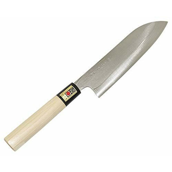 堺源吉 堺一文字吉國 日本製 三徳 180mm ステンレス鋼 墨流し 文化包丁 堺の包丁 080737