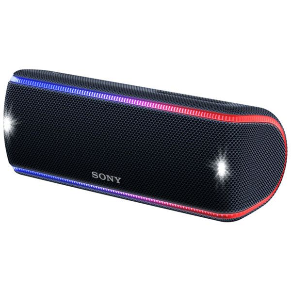 Sony ソニー ワイヤレスポータブルスピーカー SRS-XB31 ブラック 防水 防塵 防錆 Bluetooth 専用スマホアプリ対応 ライティング機