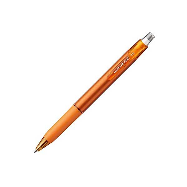 三菱鉛筆 ユニボール R:E 0.5mm URN－180－05 .4 サンオレンジ